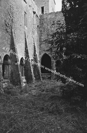 QUINN ABBEY  CLOISTER GARTH  COFFIN ARCH